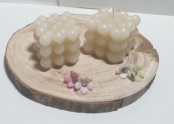 Bubble Herzen Beige
